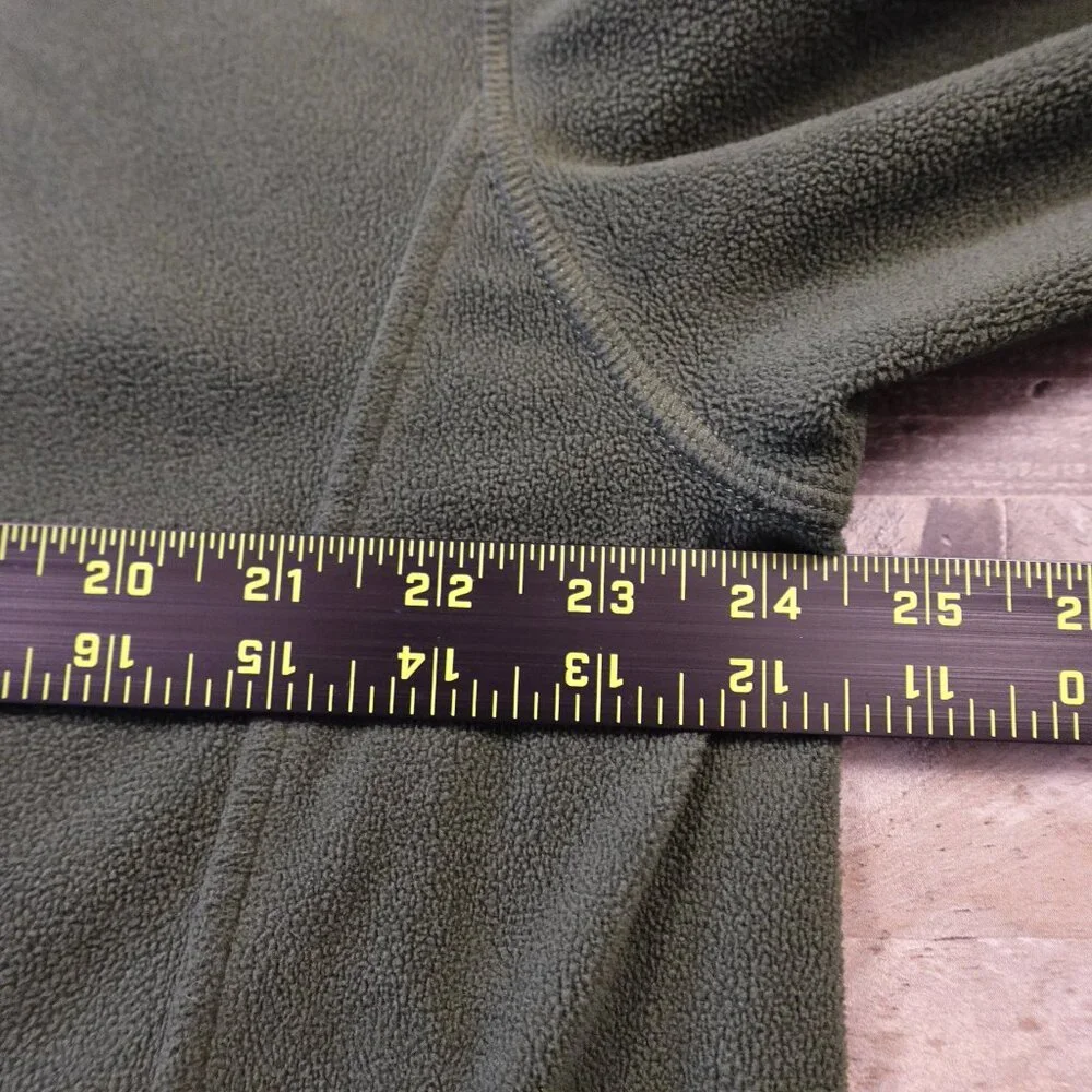 L.L. Bean Quarter Zip Fleece Pullover Men’s XL‎ Tall Olive Green Outdoor